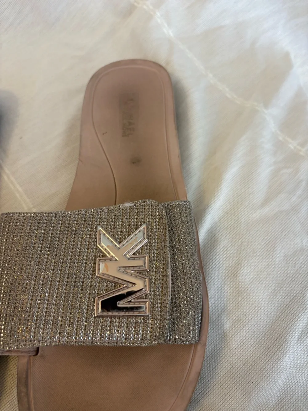 MICHAEL‎ Michael Kors MK Logo Pool Slide Sandals